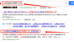 山西临汾染化（集团）有限责任公司与我司做网站推广项目