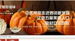 庆阳中*农产品有限公司企业网站建设新一代自助建站、智能建站系统